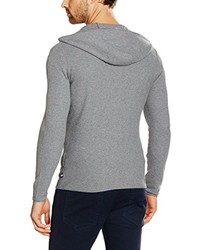 grauer Pullover mit einem Kapuze von Esprit