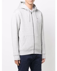 grauer Pullover mit einem Kapuze von Tommy Jeans