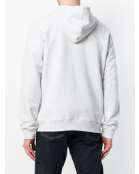 grauer Pullover mit einem Kapuze von A.P.C.