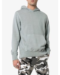 grauer Pullover mit einem Kapuze von Ksubi