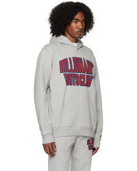 grauer Pullover mit einem Kapuze von Billionaire Boys Club