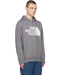 grauer Pullover mit einem Kapuze von The North Face