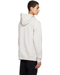 grauer Pullover mit einem Kapuze von Études