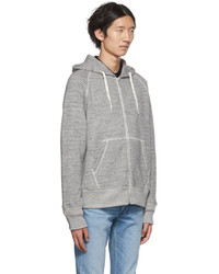 grauer Pullover mit einem Kapuze von rag & bone