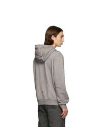 grauer Pullover mit einem Kapuze von Diesel Red Tag