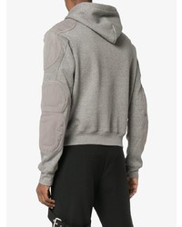 grauer Pullover mit einem Kapuze von Gmbh