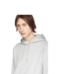 grauer Pullover mit einem Kapuze von Norse Projects