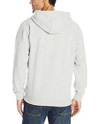 grauer Pullover mit einem Kapuze von Helly Hansen