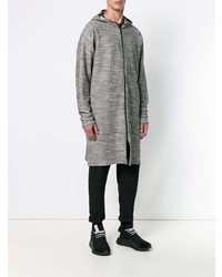 grauer Pullover mit einem Kapuze von Alchemy
