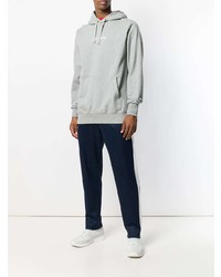 grauer Pullover mit einem Kapuze von Aimé Leon Dore