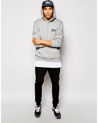 grauer Pullover mit einem Kapuze von Billionaire Boys Club