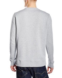 grauer Pullover mit einem Kapuze von Hurley