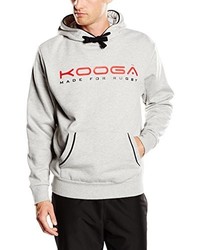 grauer Pullover mit einem Kapuze von Kooga