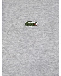 grauer Pullover mit einem Kapuze von Lacoste Sport