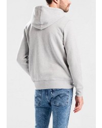 grauer Pullover mit einem Kapuze von Levi's