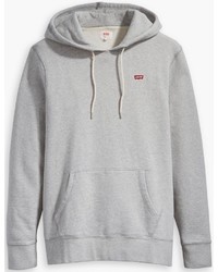 grauer Pullover mit einem Kapuze von Levi's