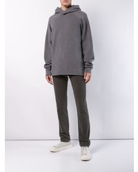 grauer Pullover mit einem Kapuze von Levi's Made & Crafted