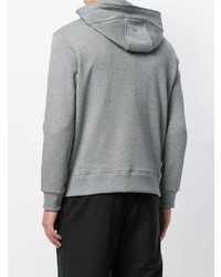 grauer Pullover mit einem Kapuze von Neil Barrett