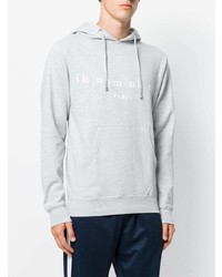 grauer Pullover mit einem Kapuze von Ih Nom Uh Nit