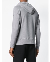 grauer Pullover mit einem Kapuze von DSQUARED2