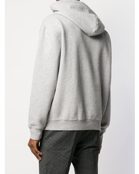 grauer Pullover mit einem Kapuze von Closed