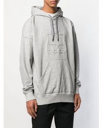 grauer Pullover mit einem Kapuze von Isabel Marant