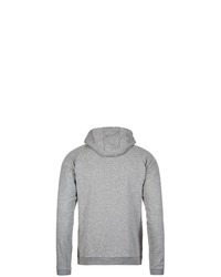 grauer Pullover mit einem Kapuze von New Balance