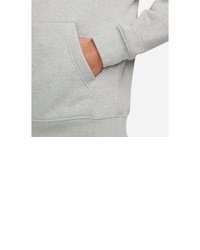 grauer Pullover mit einem Kapuze von Nike Sportswear