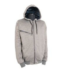 grauer Pullover mit einem Kapuze von Nitro Snowboards