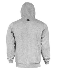 grauer Pullover mit einem Kapuze von Peak Sport Europe