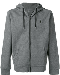 grauer Pullover mit einem Kapuze von Polo Ralph Lauren