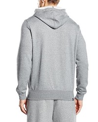 grauer Pullover mit einem Kapuze von Puma