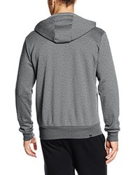 grauer Pullover mit einem Kapuze von Puma