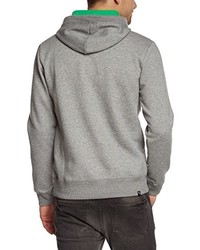 grauer Pullover mit einem Kapuze von Puma