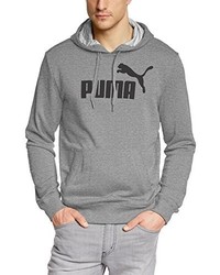 grauer Pullover mit einem Kapuze von Puma