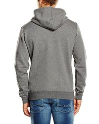 grauer Pullover mit einem Kapuze von Quiksilver