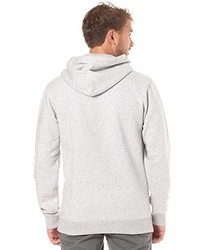 grauer Pullover mit einem Kapuze von Quiksilver