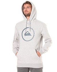 grauer Pullover mit einem Kapuze von Quiksilver