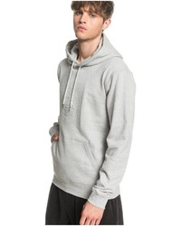 grauer Pullover mit einem Kapuze von Quiksilver