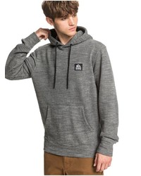 grauer Pullover mit einem Kapuze von Quiksilver