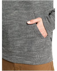 grauer Pullover mit einem Kapuze von Quiksilver