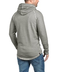 grauer Pullover mit einem Kapuze von Redefined Rebel