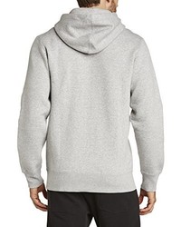 grauer Pullover mit einem Kapuze von Reebok