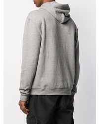 grauer Pullover mit einem Kapuze von John Elliott