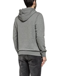 grauer Pullover mit einem Kapuze von Replay