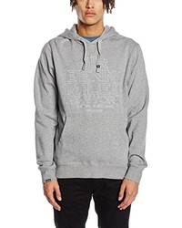 grauer Pullover mit einem Kapuze von Sir Benni Miles