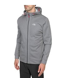 grauer Pullover mit einem Kapuze von The North Face