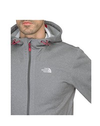 grauer Pullover mit einem Kapuze von The North Face