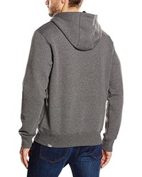 grauer Pullover mit einem Kapuze von The North Face