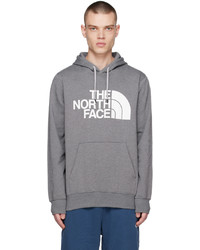 grauer Pullover mit einem Kapuze von The North Face